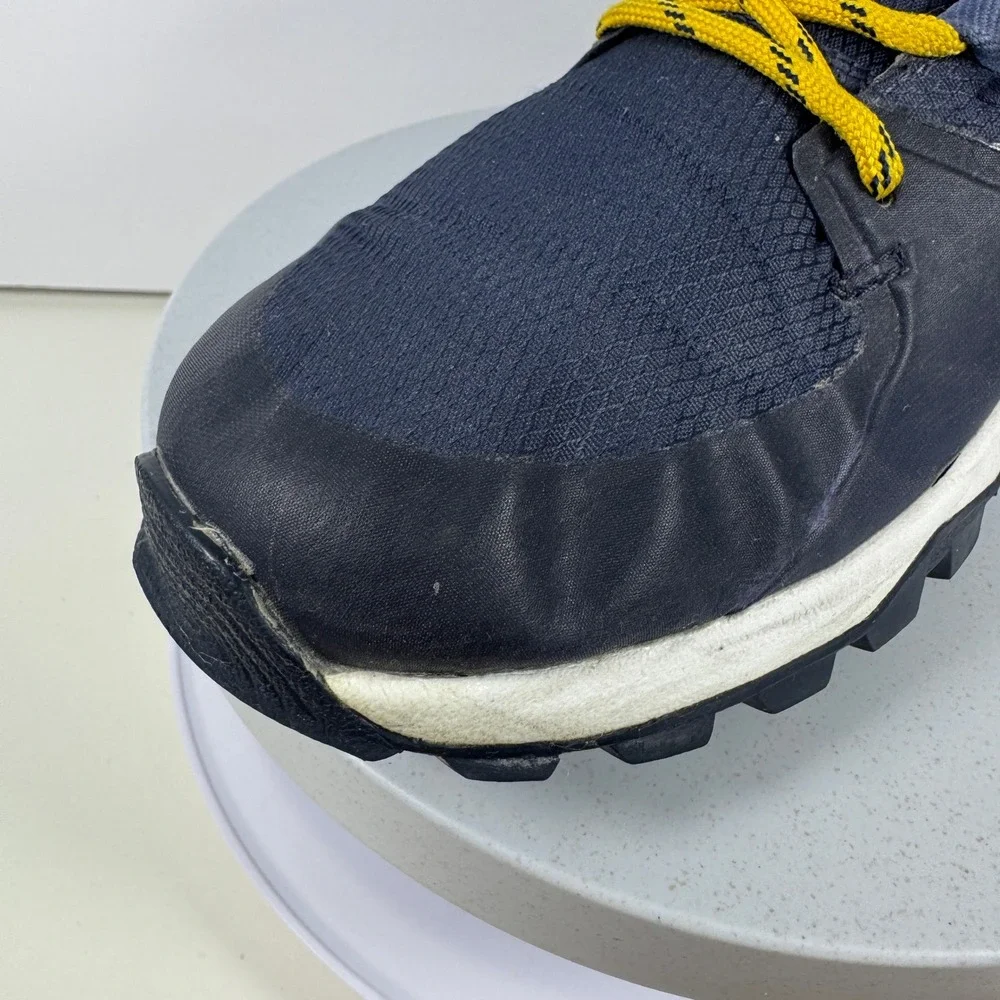 Adidas Kanadia‎ Trail Men's Size 10 Blue Gold Running Shoes Gorpcore Traxion